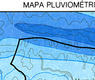 Mapa pluviométrico