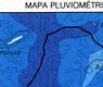 Mapa pluviométrico