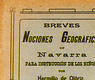 Hermilio Olóriz, Nociones geográficas de Navarra (Pamplona, 1911)
