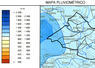 Mapa pluviométrico