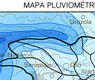 Mapa pluviométrico