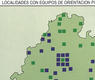 Localidades con equipos de orientación psicopedagógica