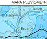 Mapa pluviométrico