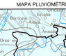 Mapa pluviométrico