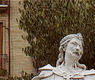 Pamplona. Estatua real en el Paseo Sarasate