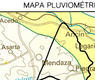 Mapa pluviométrico