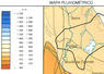 Mapa pluviométrico