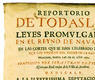 Recopilación de leyes de Cortes (1666)