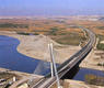 Puente de Sancho el Mayor sobre el río Ebro. Castejón