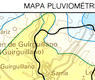 Mapa pluviométrico