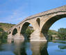 Puente la Reina. Puente sobre el río Arga