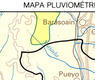 Mapa pluviométrico