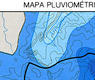 Mapa pluviométrico