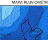 Mapa pluviométrico