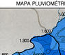 Mapa pluviométrico