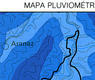 Mapa pluviométrico