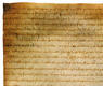 Diploma de concesión de fueros. 1206