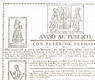 Cartel de teatro. , s. XVIII