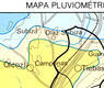 Mapa pluviométrico