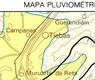 Mapa pluviométrico