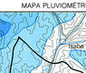 Mapa pluviométrico