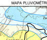 Mapa pluviométrico