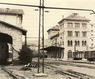 Ferrocarril vasco-navarro. Estación de Estella 1966