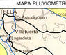 Mapa pluviométrico