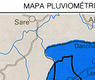 Mapa pluviométrico