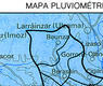 Mapa pluviométrico