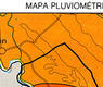 Mapa pluviométrico