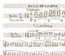 Baile de la era. Partitura