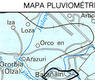 Mapa pluviométrico