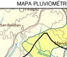 Mapa pluviométrico