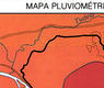 Mapa pluviométrico