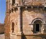 Cabanillas. Ábside semicircular de la Iglesia de la Natividad