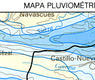 Mapa pluviométrico