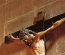 Cintruénigo. Igl. de S. Juan Bautista. Crucificado de Juan de Binies