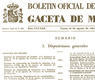 Boletín oficial del Estado. Gaceta de Madrid