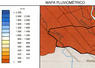 Mapa pluviométrico