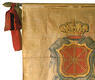 Bandera de la proclamación de Isabel I de Navarra ()