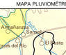 Mapa pluviométrico