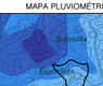 Mapa pluviométrico