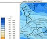 Mapa pluviométrico