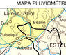 Mapa pluviométrico