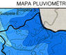 Mapa pluviométrico