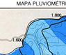 Mapa pluviométrico