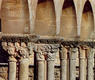 Santa María de Eunate. Detalle de la arquería