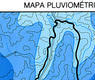 Mapa pluviométrico