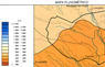 Mapa pluviométrico